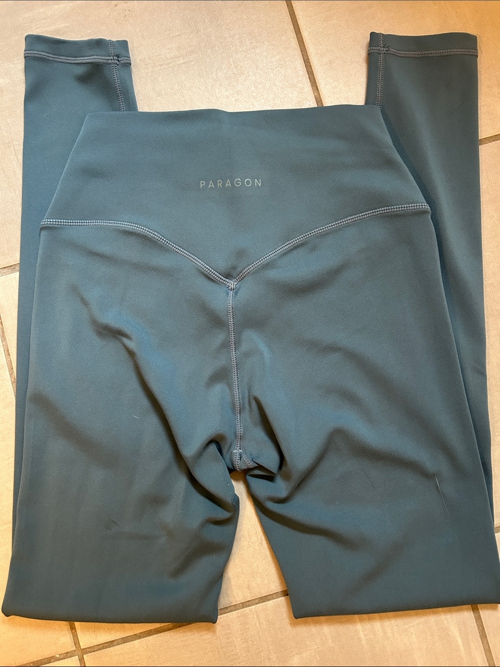 PARAGON Women's High-Waist Leggings in Teal Blue-Green